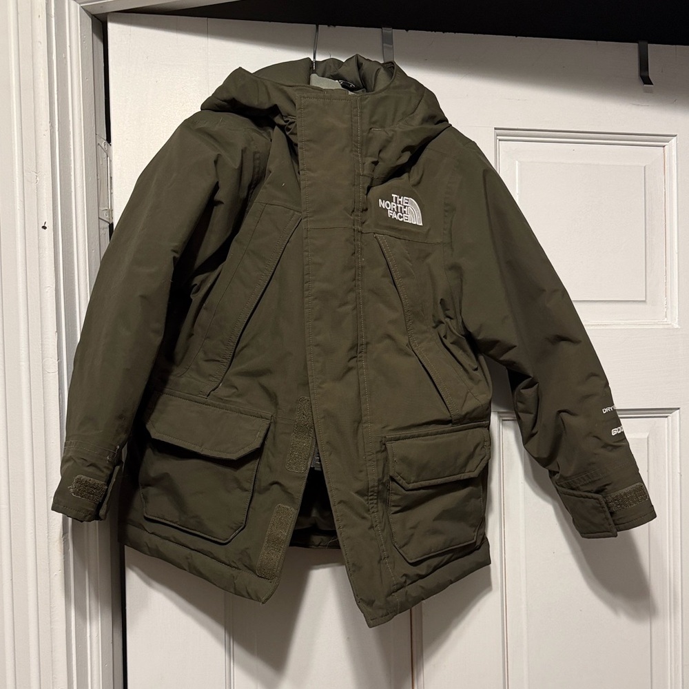 The North Face Olive Hooded Parka - Picture 1 of 7